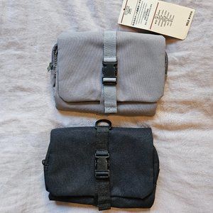 Set of 2 MUJI Toiletry Bags (Hanging Case With Detachable Pouch)